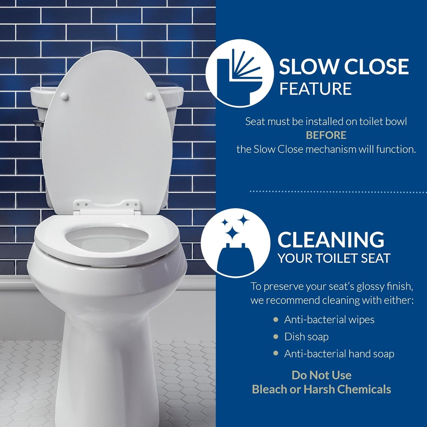 Mayfair NextStep Slow-Close Toilet Seat with Built-In Toddler Potty Training Seat, Removable, White, Round
