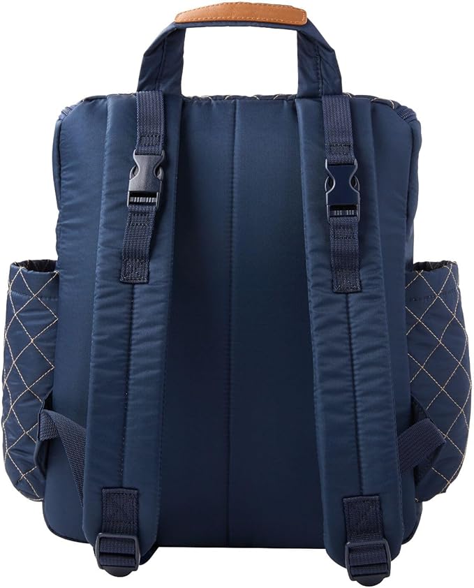 Skip Hop Diaper Bag Backpack: Forma, Multi-Function Baby Travel Bag with Changing Pad & Stroller Attachment, Navy