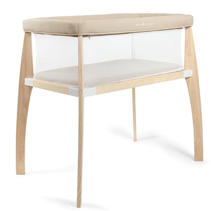 Baby Delight Beside Me Dreamer Bassinet | Bedside Sleeper | 6-Position Height Adjustment | Charcoal Tweed