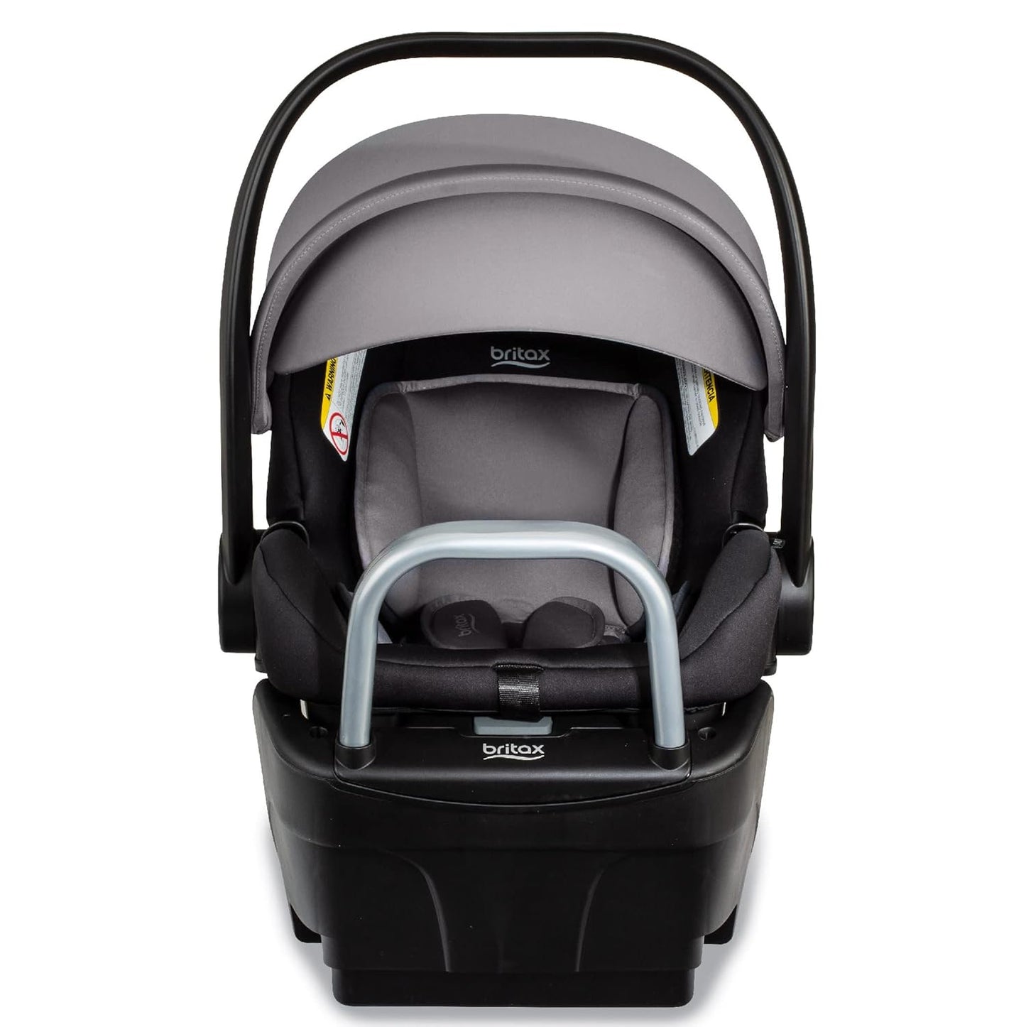 Britax Willow SC Infant Car Seat, Rear Facing Car Seat with Alpine Base, ClickTight Technology, RightSize System, Pindot Stone