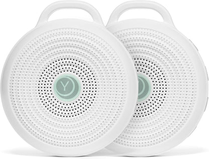 Yogasleep Rohm Portable White Noise Sound Machine, 3 Soothing Natural Sounds with Volume Control, Sleep Therapy For Adults, Kids & Baby, Noise Cancelling for Office Privacy & Meditation, Registry Gift