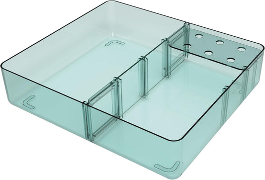 Dr. Brown's Baby Bottle Storage Tray with Customizable Compartments, Store and Organize Bottles, Parts, and Accessories, BPA-Free