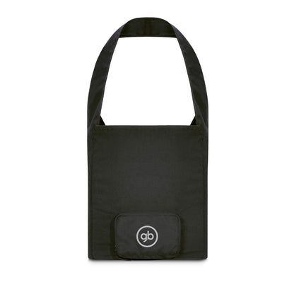 gb Pockit+ All-Terrain, Ultra Compact Lightweight Travel Stroller with Canopy and Reclining Seat in Velvet Black