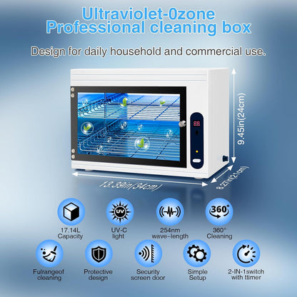 UV Sanitizer Box Professional Home Appliances Salon LED UV Light Sanitizer For Phone Baby Bottle Cleaning Beauty Tools