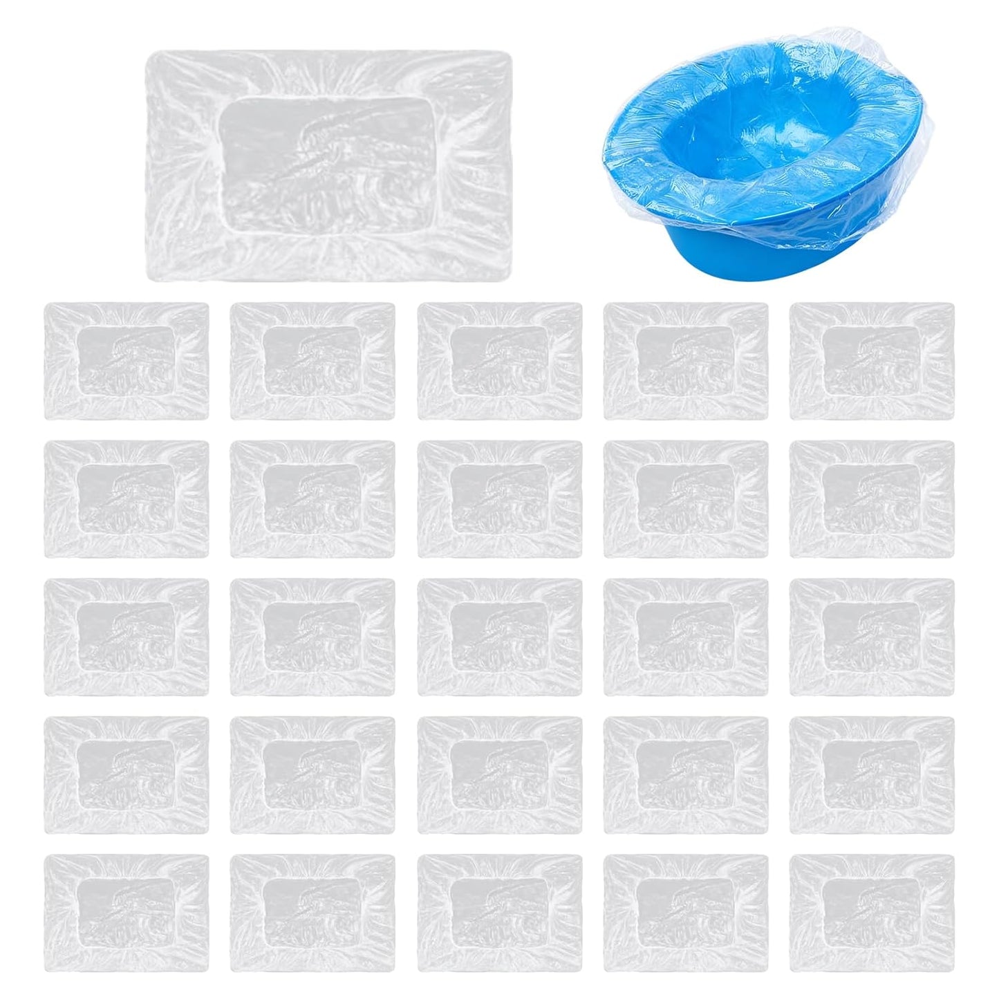 200 Pcs Potty Liners for Summer Infant My Size Potty Pro, Disposable Potty Bags with Elastic Edge, Easy-Clean Design for Toddler Training, Fits Most Potty Chairs, Portable Toilets & Travel Potties