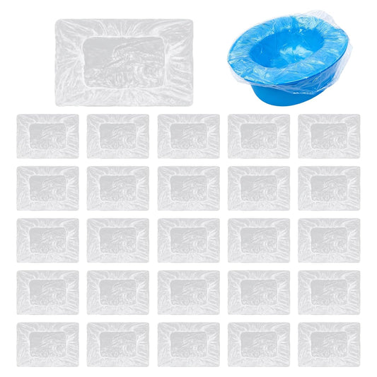 200 Pcs Potty Liners for Summer Infant My Size Potty Pro, Disposable Potty Bags with Elastic Edge, Easy-Clean Design for Toddler Training, Fits Most Potty Chairs, Portable Toilets & Travel Potties