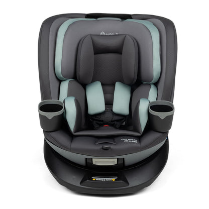 Safety 1st Turn and Go 360 ST Rotating All-in-One Convertible Car Seat, SafetySwivel Technology, SecureTech Installation, 3-in-1 Rear-Facing, Forward-Facing, Booster, 5-100 lbs, Siberian Caviar
