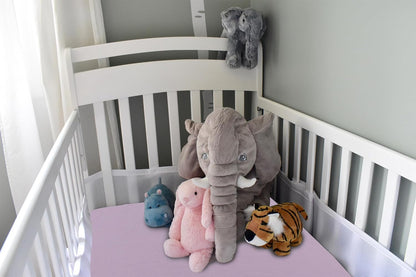3-Pack Bedside Sleeper Bassinet Sheets | GOTS Certified Organic 100% Muslin Cotton | Ultra Soft & Breathable | 33×20×4” Fitted Sheets | Universal Fit 29–33” x 17–21” Pads