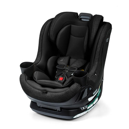 Britax Galaxy360 Slim Rotating Convertible Car Seat with SwivelSmooth Steel Ring – Teak