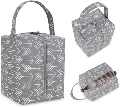 MOMIGO Wet Dry Bags for Baby Cloth Diapers - Waterproof Pod Hanging Diaper Bag Reusable, Washable for Baby Stroller, Diaper Bag, Breast Pump Parts, Travel Bag