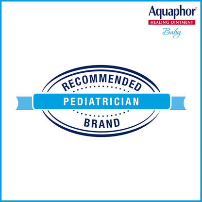 Aquaphor Baby Healing Ointment (14 Oz) + 3-in-1 Diaper Rash Cream (3.5 Oz), Hypoallergenic and Fragrance Free Skin Care Set for Babies