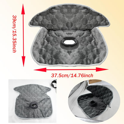 Seat Protector Waterproof Liner Potty Training Toddlers, Waterproof Piddle Pads Seat Potty Training Protector, Piddle Pad for Carseat/Stroller/Highchair, Gray