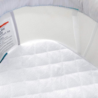 Waterproof Bassinet Mattress Pad Cover Fit for Fisher-Price Soothing Motions/Fisher-Price Luminate Bassinet, 2 Pack, Ultra Soft Surface, Breathable and Easy Care