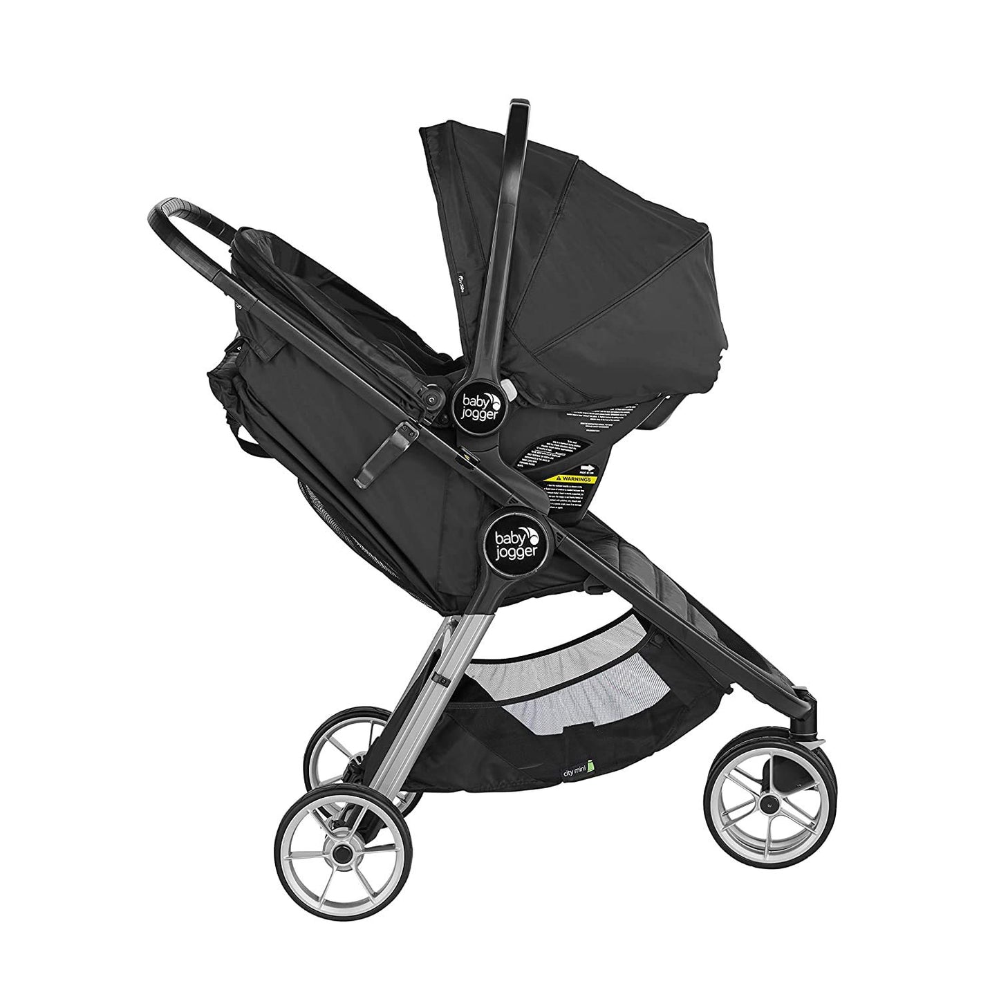 Baby Jogger® City GO 2 Infant Car Seat, Lunar Black – Lightweight Rear-Facing Infant Car Seat, Travel System Compatible, Taxi-Safe