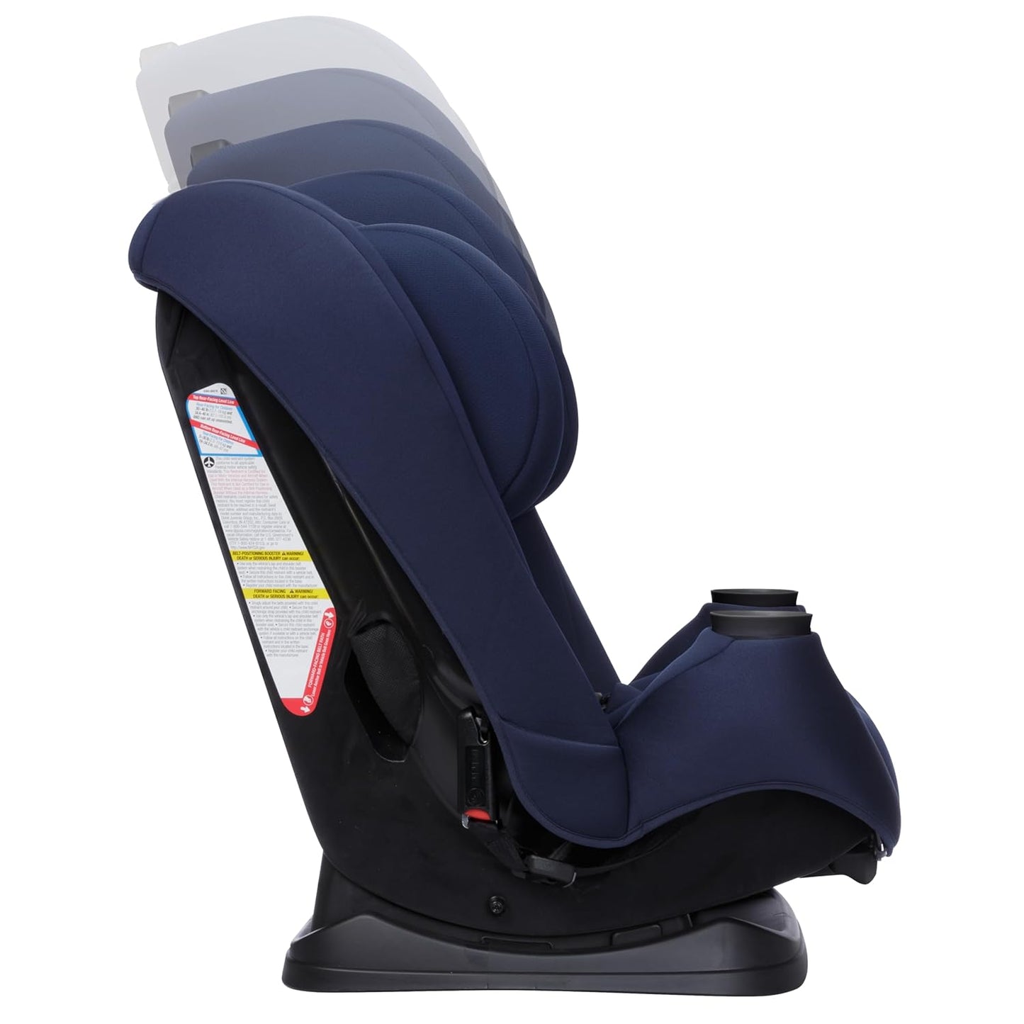 Maxi-Cosi Pria All-in-One Convertible Car Seat, Infant to Toddler Car Seat, Easy-Install Harness, Machine-Washable Cover, 5-100 lbs, Sea Shadow