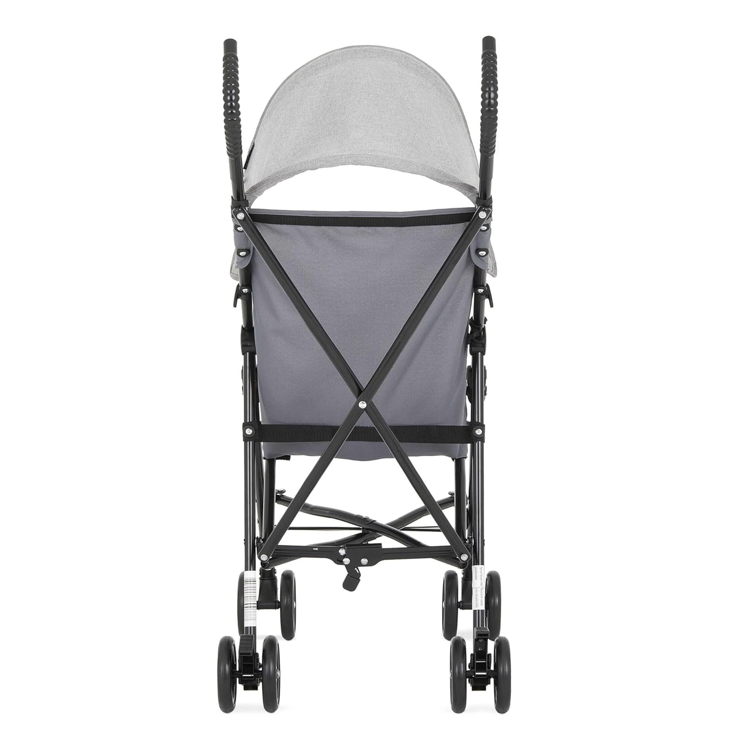 Dream On Me Aero Travel Umbrella Stroller, One-Hand Quick Fold, 3-Point Safety Harness, Dual Brakes, Adjustable Removable Canopy, Lightweight Compact & Space-Saving for Infants and Toddlers – Black