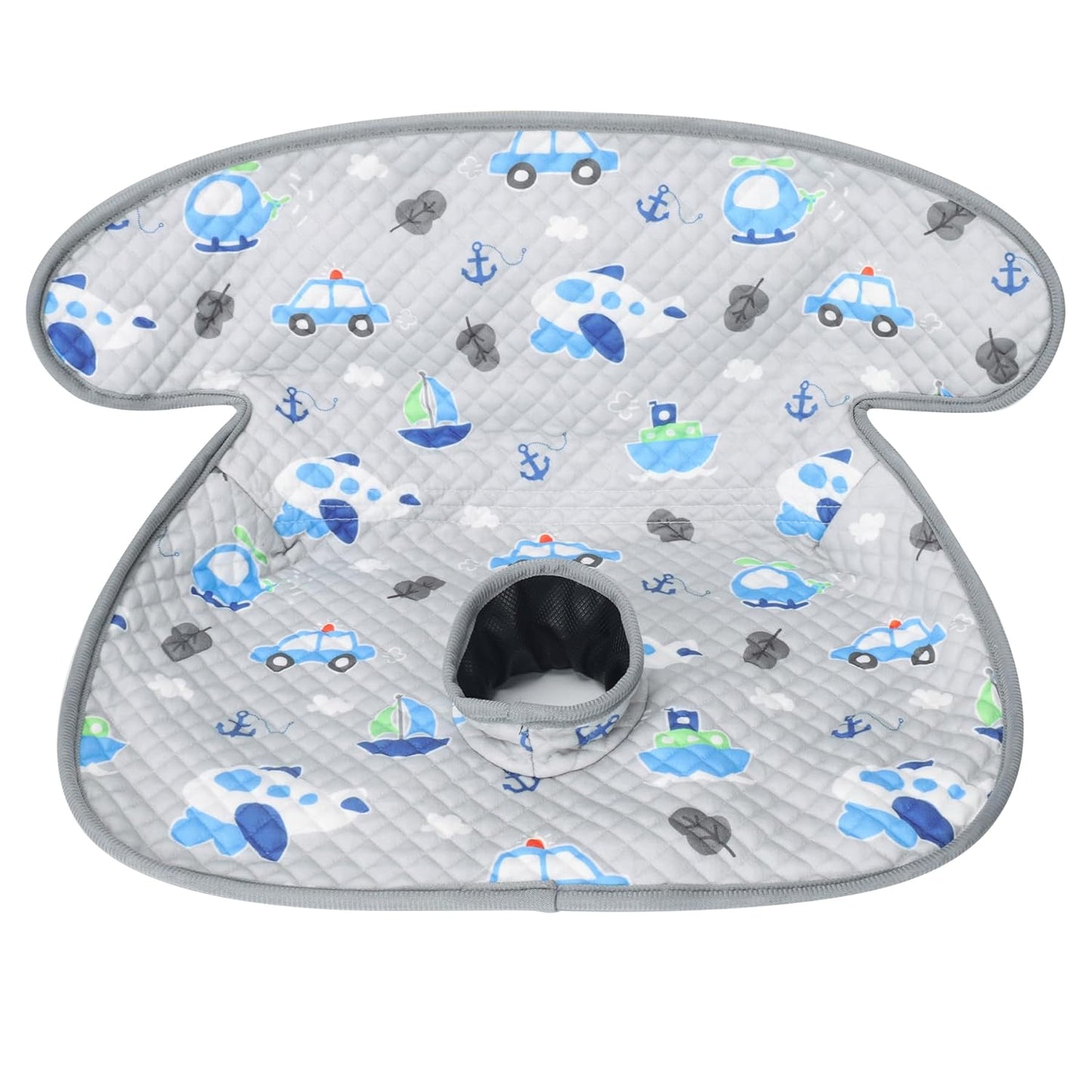 INFANZIA Dry Seat, Car Seat Protector Waterproof Carseat Liner Potty Training Toddlers, Baby and Infants, Piddle Pad for Carseats Strollers (Grey, 1 Pack
