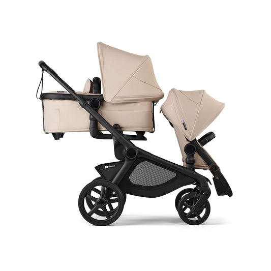 Bugaboo Kangaroo Sibling/Second Seat – Forest Green | Converts Kangaroo Stroller to Double | UPF 50+ Canopy, Adjustable Footrest, Reversible Toddler Seat