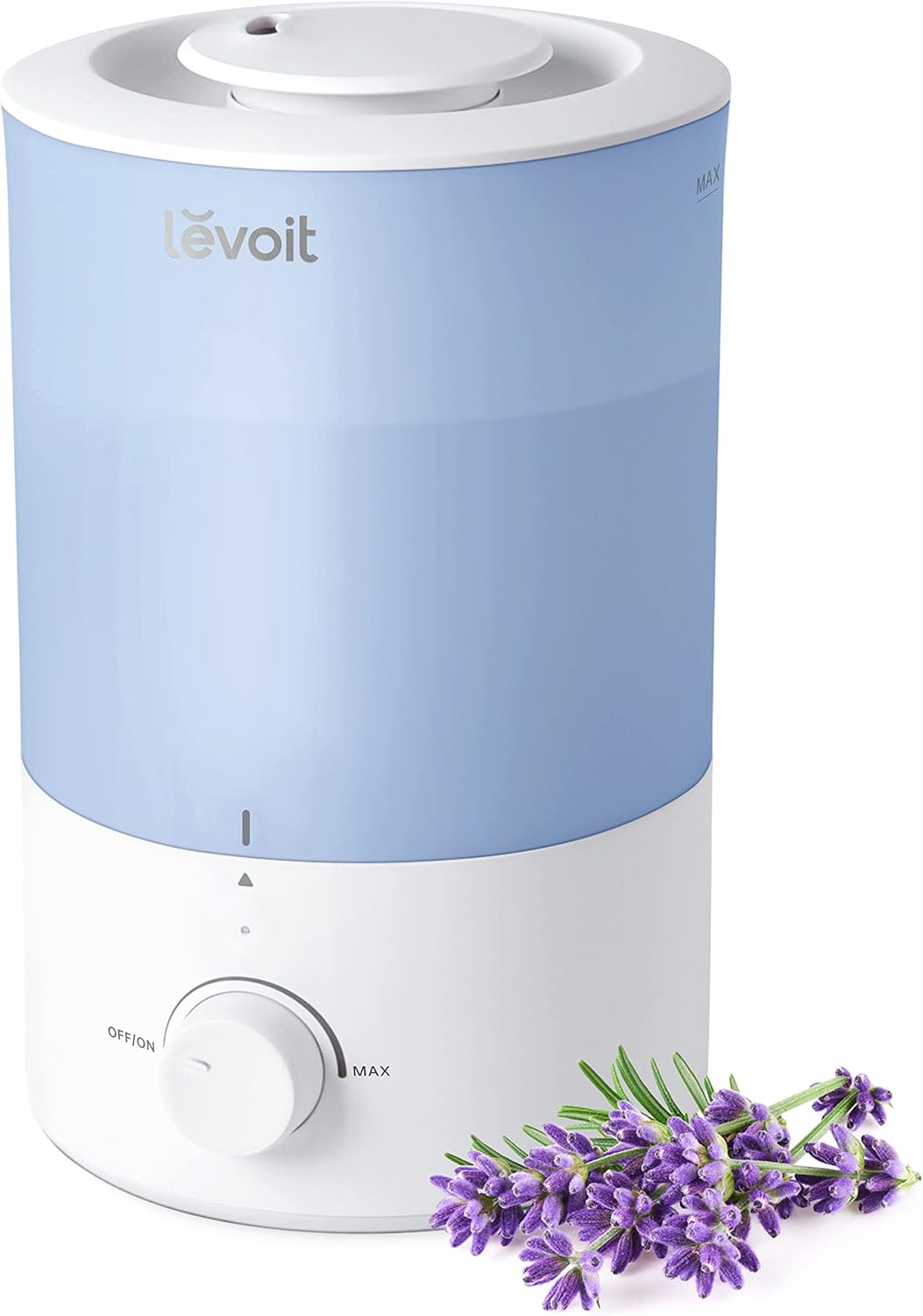 LEVOIT Dual 200S Smart Humidifiers for Bedroom, Top Fill, Customize Humidity for Home, Baby Nursery & Plants with Humidistat, Essential Oil Diffuser, Schedule, Timer, APP & Voice Control, 3L, Blue