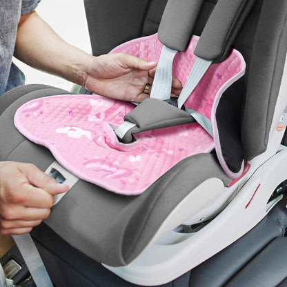 INFANZIA Dry Seat, Car Seat Protector Waterproof Carseat Liner Potty Training Toddlers, Baby and Infants, Piddle Pad for Carseats Strollers (Grey, 1 Pack