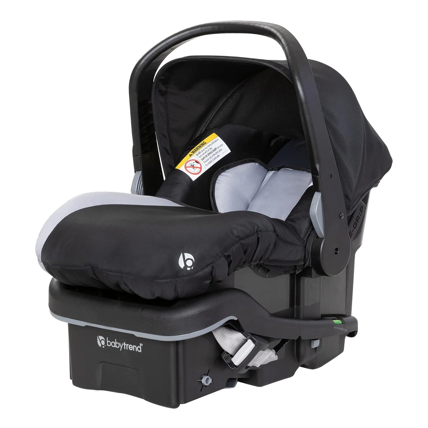 Baby Trend Infant and Toddler Double Stroller & Car Seat Combo, 2 Pc Set, Stormy - Lightweight and Compact Travel Stroller and Carseat Tandem for Babies, Infants, and Toddlers