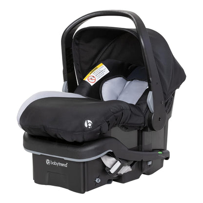 Baby Trend Sit N' Stand Tandem Double Stroller 2.0 DLX and EZ-Lift Plus Car Seat Set with 5 Point Safety Harnesses and Cozy Cover, Modern Khaki