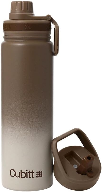 Hydro Bottle 24 oz – Insulated Steel – Mint Green | 2 Leak-Proof Lids, Cold 24h/Hot 12h