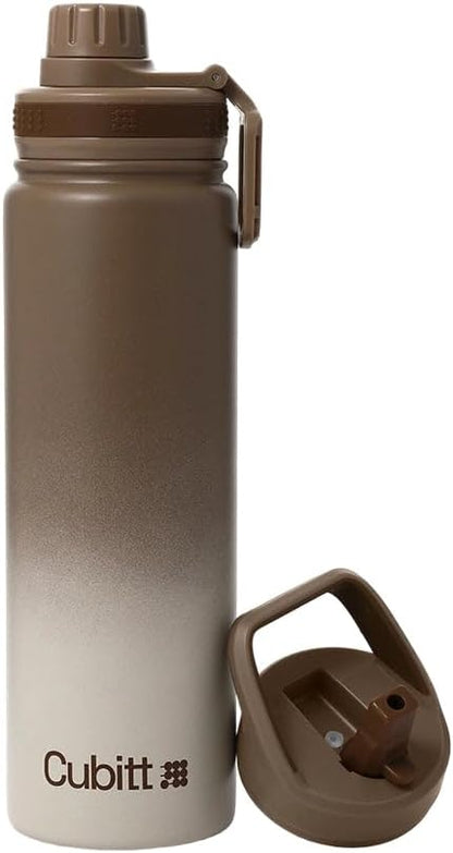 Hydro Bottle 24 oz – Insulated Steel – Mint Green | 2 Leak-Proof Lids, Cold 24h/Hot 12h