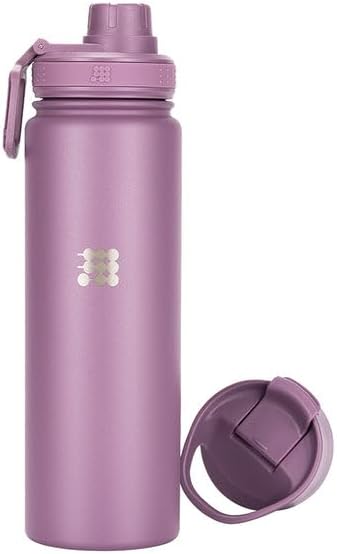 Hydro Bottle 24 oz – Insulated Steel – Mint Green | 2 Leak-Proof Lids, Cold 24h/Hot 12h