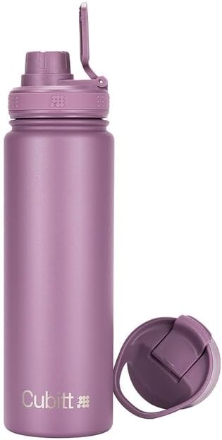 Hydro Bottle 24 oz – Insulated Steel – Mint Green | 2 Leak-Proof Lids, Cold 24h/Hot 12h