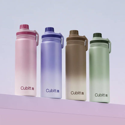 Hydro Bottle 24 oz – Insulated Steel – Mint Green | 2 Leak-Proof Lids, Cold 24h/Hot 12h