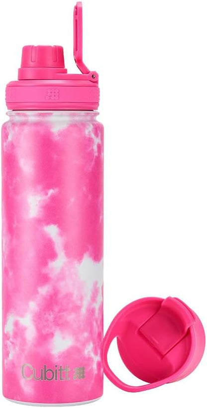 Hydro Bottle 24 oz – Insulated Steel – Mint Green | 2 Leak-Proof Lids, Cold 24h/Hot 12h