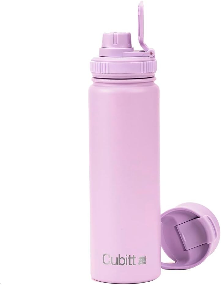 Hydro Bottle 24 oz – Insulated Steel – Mint Green | 2 Leak-Proof Lids, Cold 24h/Hot 12h