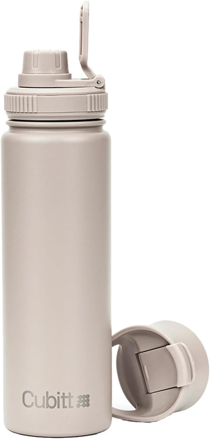 Hydro Bottle 24 oz – Insulated Steel – Mint Green | 2 Leak-Proof Lids, Cold 24h/Hot 12h