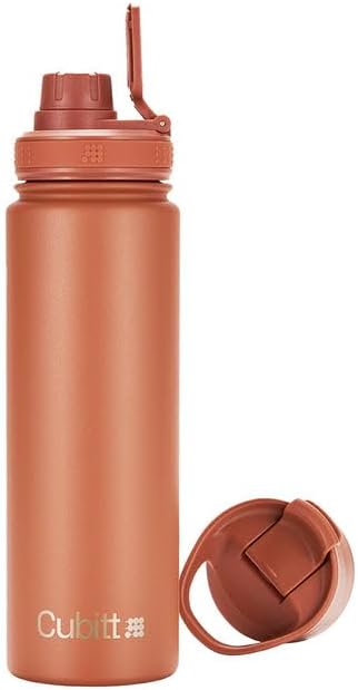 Hydro Bottle 24 oz – Insulated Steel – Mint Green | 2 Leak-Proof Lids, Cold 24h/Hot 12h