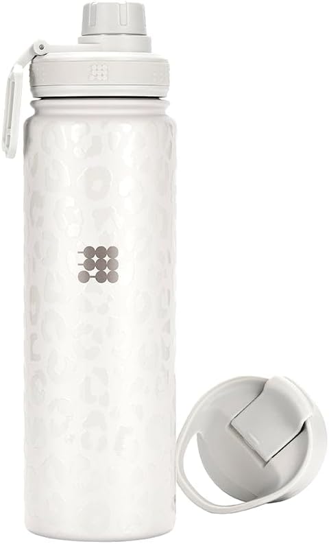 Hydro Bottle 24 oz – Insulated Steel – Mint Green | 2 Leak-Proof Lids, Cold 24h/Hot 12h