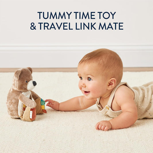 Sensory Tummy Time Mirror Infant Toy - Ages 0 Months & Up (Bear)