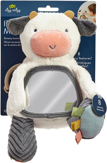 Sensory Tummy Time Mirror Infant Toy - Ages 0 Months & Up (Bear)