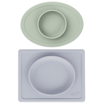 Tiny Plate + Tiny Bowl - baby essentials plate and bowl set