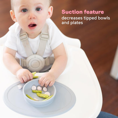Tiny Plate + Tiny Bowl - baby essentials plate and bowl set
