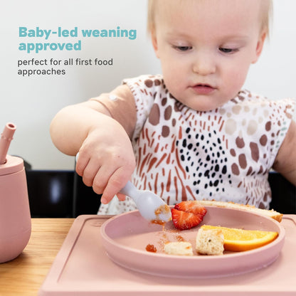 Tiny Plate + Tiny Bowl - baby essentials plate and bowl set