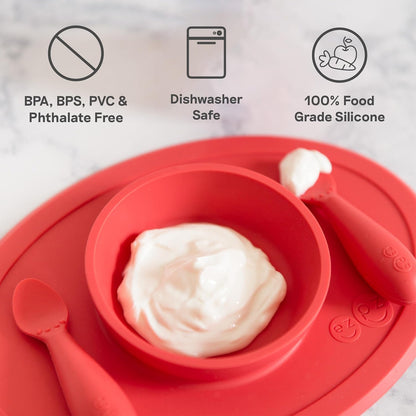 Tiny Plate + Tiny Bowl - baby essentials plate and bowl set