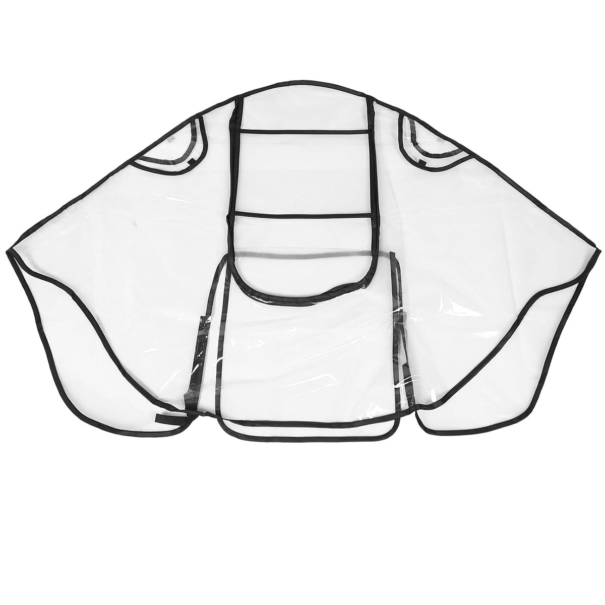 Universal Stroller Rain Cover for Babies, Eva Windproof Protective Shield with Zipper, Dustproof Rainproof Travel Accessory