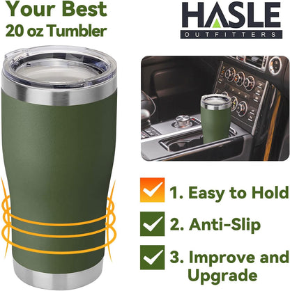 20 oz Tumbler Bulk, Stainless Steel Tumblers with Lid, Vacuum Insulated Tumbler, Double Wall Powder Coated Cup, coffee mugs, Navy Blue, 6 Pack