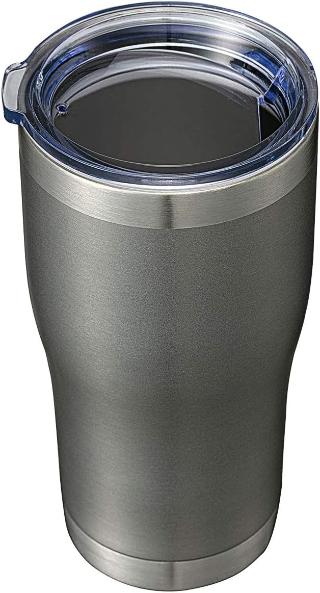 20 oz Tumbler Bulk, Stainless Steel Tumblers with Lid, Vacuum Insulated Tumbler, Double Wall Powder Coated Cup, coffee mugs, Navy Blue, 6 Pack