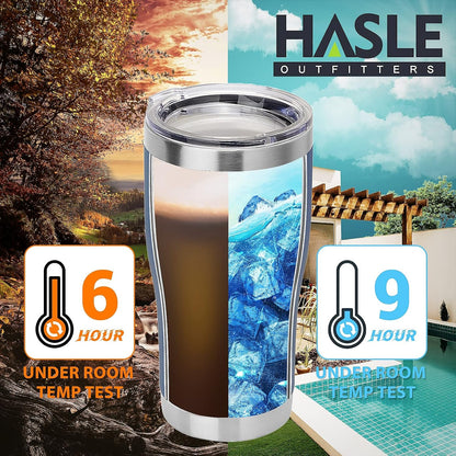 20 oz Tumbler Bulk, Stainless Steel Tumblers with Lid, Vacuum Insulated Tumbler, Double Wall Powder Coated Cup, coffee mugs, Navy Blue, 6 Pack