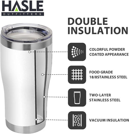 20 oz Tumbler Bulk, Stainless Steel Tumblers with Lid, Vacuum Insulated Tumbler, Double Wall Powder Coated Cup, coffee mugs, Navy Blue, 6 Pack