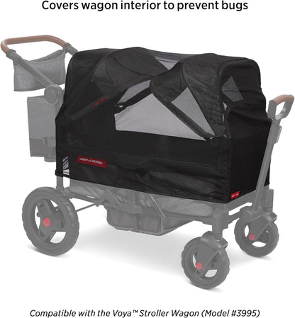Voya Mosquito Net, Compatible with 2-Seat Wagon with High Sides