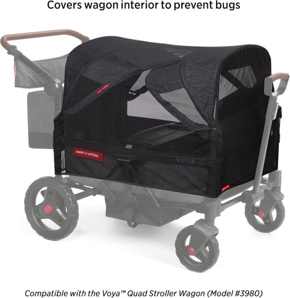 Voya Mosquito Net, Compatible with 2-Seat Wagon with High Sides
