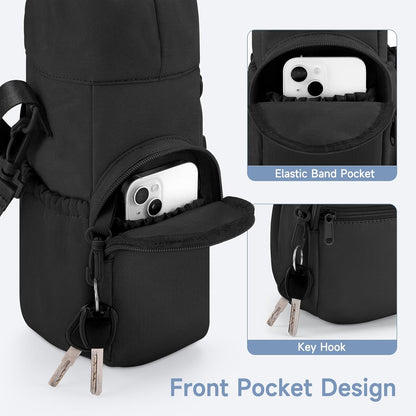 Portable Travel Bag for Breast Milk Cooler, Fits Milk Cooler & Portable BreastMilk Chiller, Leakproof,Insulated & Scratch-Resistant Bottle Carrier with Shoulder Strap & Extra Storage